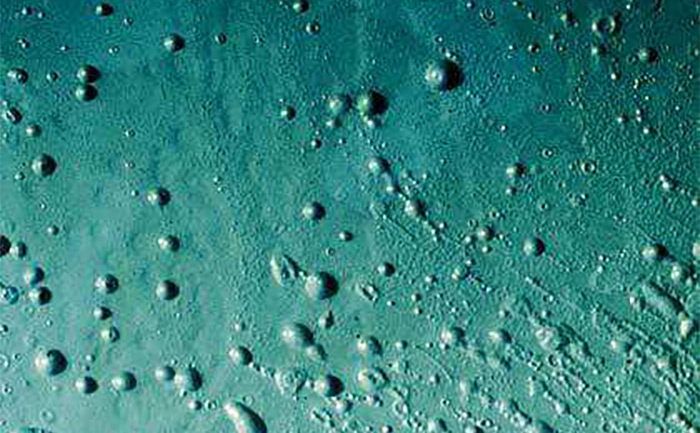 （圖：水性涂料起泡效果）