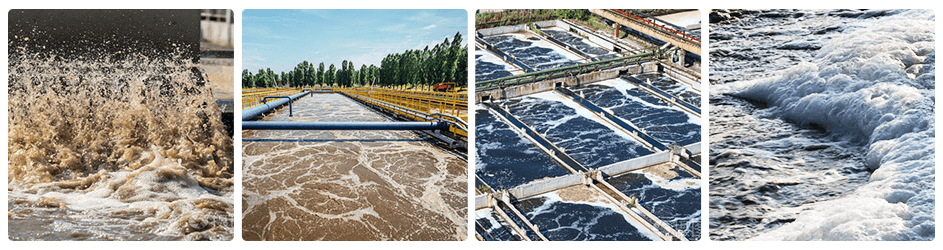 (圖:噴漆房污水處理消泡劑產品應用)